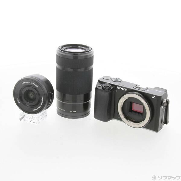 〔中古〕SONY(ソニー) α6100 ダブルズームレンズキット ブラック〔262-ud〕