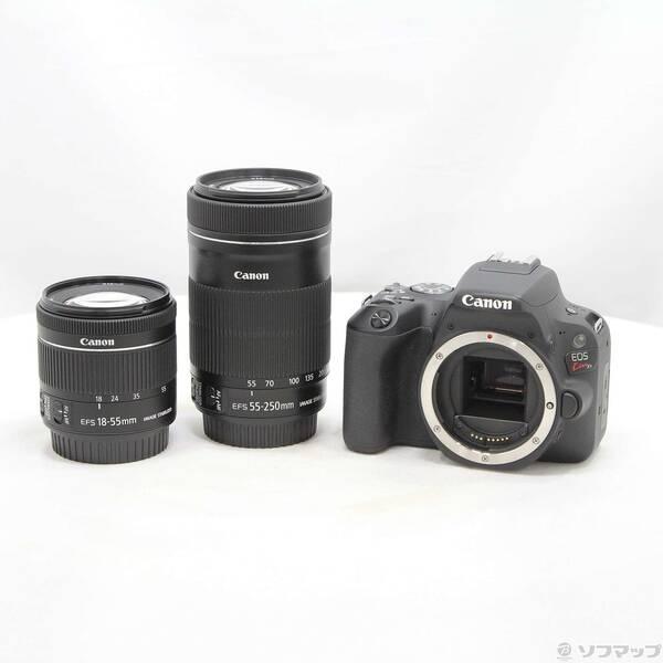 〔中古〕Canon(キヤノン) EOS Kiss X9 ブラック ダブルズームキット〔348-ud〕