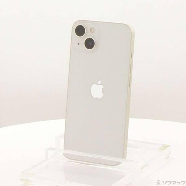 〔中古〕Apple(アップル) iPhone13 128GB スターライト MLND3J／A SIM...