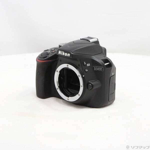 〔中古〕Nikon(ニコン) NIKON D3400 ボディ ブラック〔198-ud〕