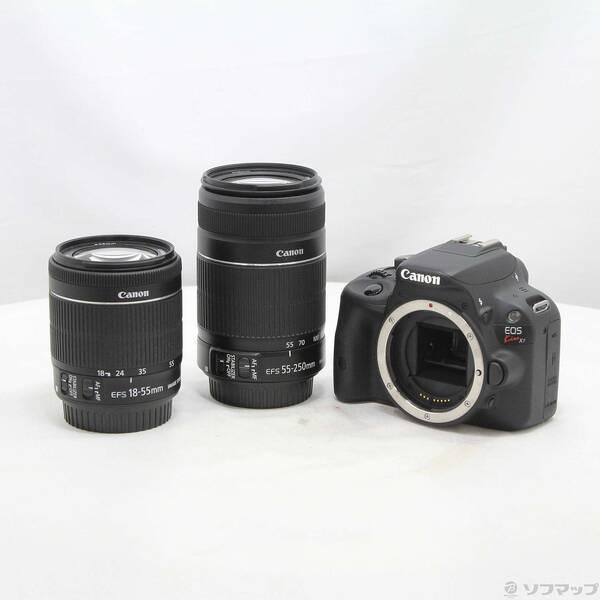 〔中古〕Canon(キヤノン) EOS Kiss X7 ダブルズームキット〔349-ud〕