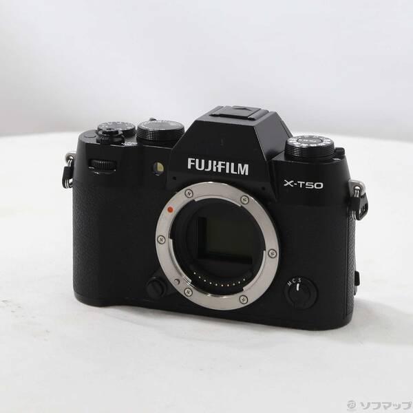 〔中古〕FUJIFILM(フジフイルム) FUJIFILM X-T50 ボディ ブラック〔344-u...