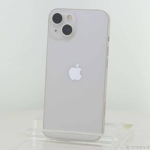 〔中古〕Apple(アップル) iPhone13 128GB スターライト MLND3J／A SIM...