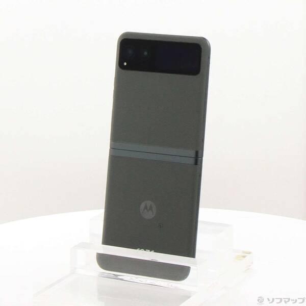 〔中古〕Motorola(モトローラ) motorola razr 40s 256GB セージグリー...