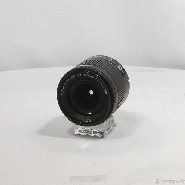〔中古〕Canon(キヤノン) Canon EF-S 18-55mm F4-5.6 IS STM〔3...