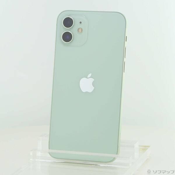 〔中古〕Apple(アップル) iPhone12 128GB グリーン MGHY3J／A SIMフリ...