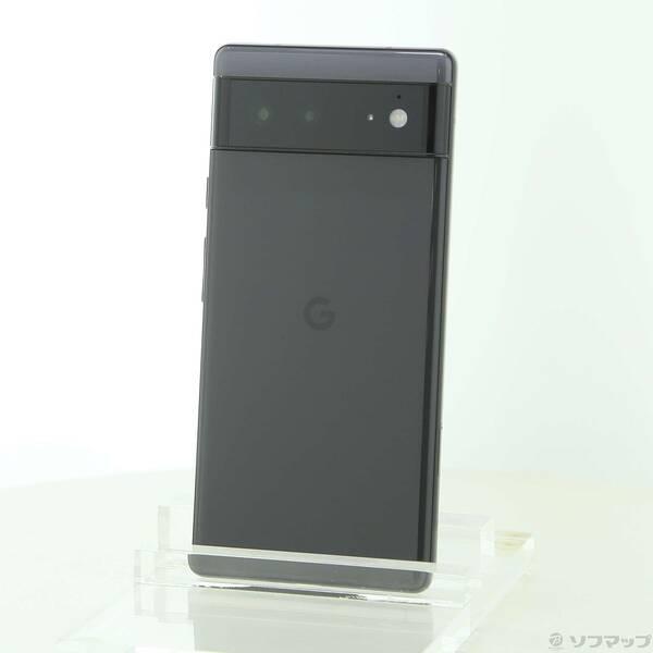 〔中古〕GOOGLE(グーグル) Google Pixel 6 128GB ストーミーブラック GA...