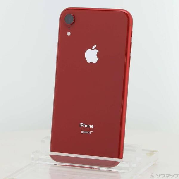 〔中古〕Apple(アップル) iPhoneXR 64GB プロダクトレッド MT062J／A SI...