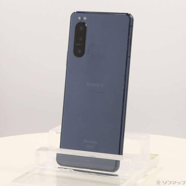 〔中古〕SONY(ソニー) Xperia 5 II 128GB ブルー SO-52A docomoロ...