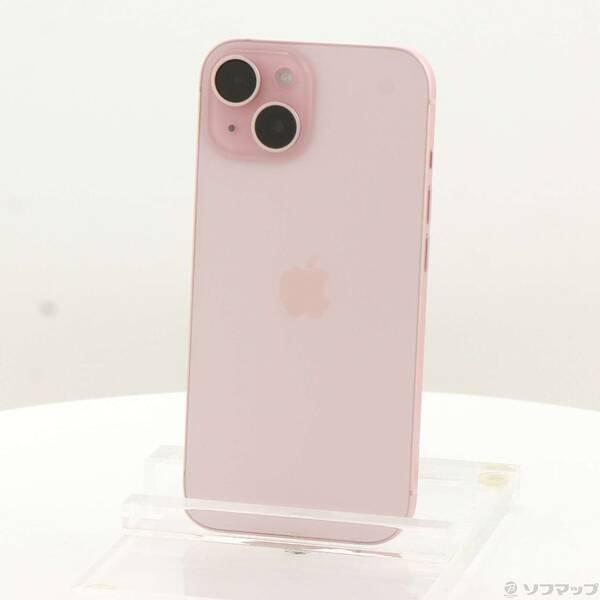 〔中古〕Apple(アップル) iPhone15 128GB ピンク MTMJ3J／A SIMフリー...