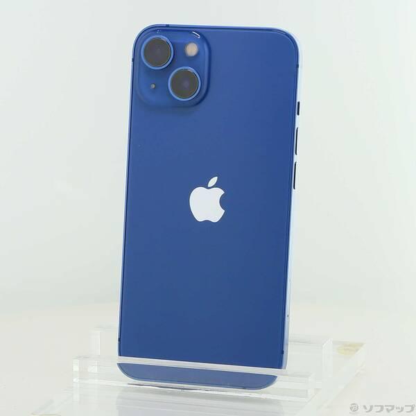 〔中古〕Apple(アップル) iPhone13 128GB ブルー MLNG3J／A SIMフリー...