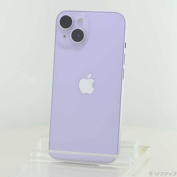 〔中古〕Apple(アップル) iPhone14 256GB パープル MPW93J／A SIMフリ...