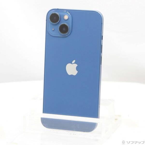〔中古〕Apple(アップル) iPhone13 128GB ブルー MLNG3J／A SIMフリー...