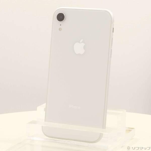 〔中古〕Apple(アップル) iPhoneXR 128GB ホワイト MT0J2J／A SIMフリ...