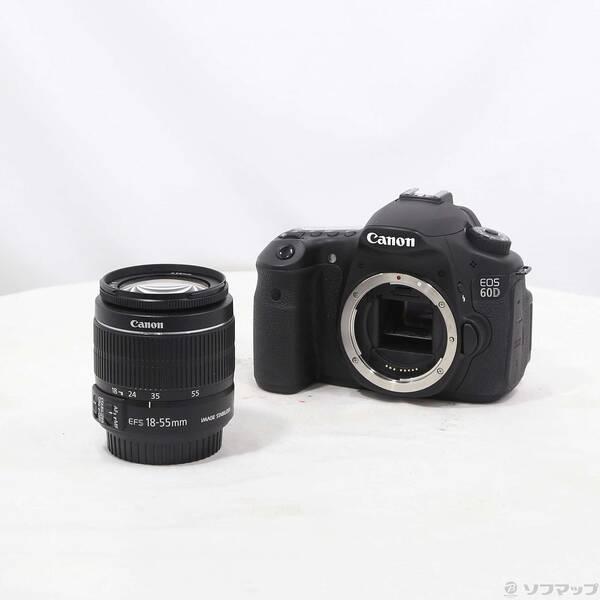 〔中古〕Canon(キヤノン) EOS 60D EF-S18-55 IS レンズキット (1800万...