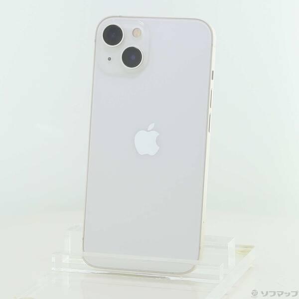 〔中古〕Apple(アップル) iPhone13 128GB スターライト MLND3J／A SIM...