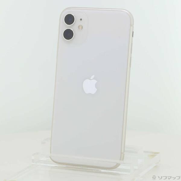 〔中古〕Apple(アップル) iPhone11 64GB ホワイト NWLU2J／A SIMフリー...
