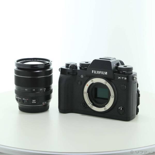 〔中古〕FUJIFILM(フジフイルム) FUJIFILM X-T3 ズームレンズキット ブラック〔...