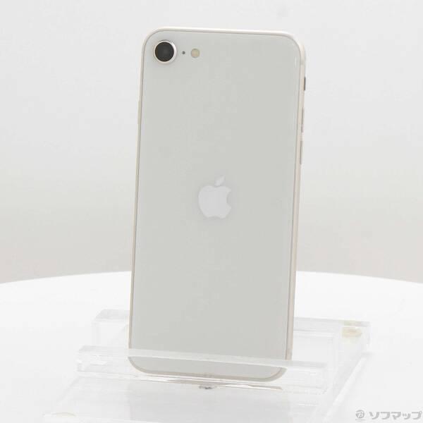 〔中古〕Apple(アップル) iPhone SE 第3世代 64GB スターライト MMYD3J／...