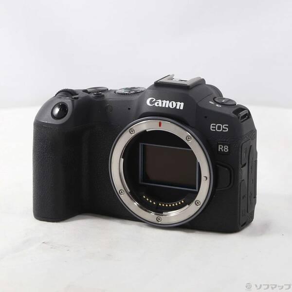 〔中古〕Canon(キヤノン) EOS R8 ブラック ボディ〔349-ud〕