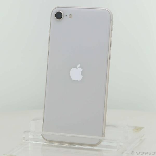 〔中古〕Apple(アップル) iPhone SE 第3世代 64GB スターライト MMYD3J／...