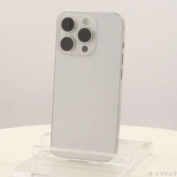 〔中古〕Apple(アップル) iPhone15 Pro 128GB ホワイトチタニウム MTU83...