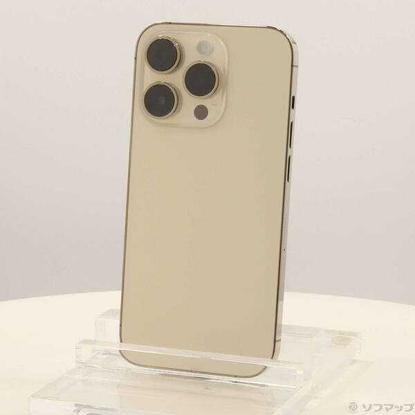 〔中古〕Apple(アップル) iPhone14 Pro 256GB ゴールド MQ173J／A S...