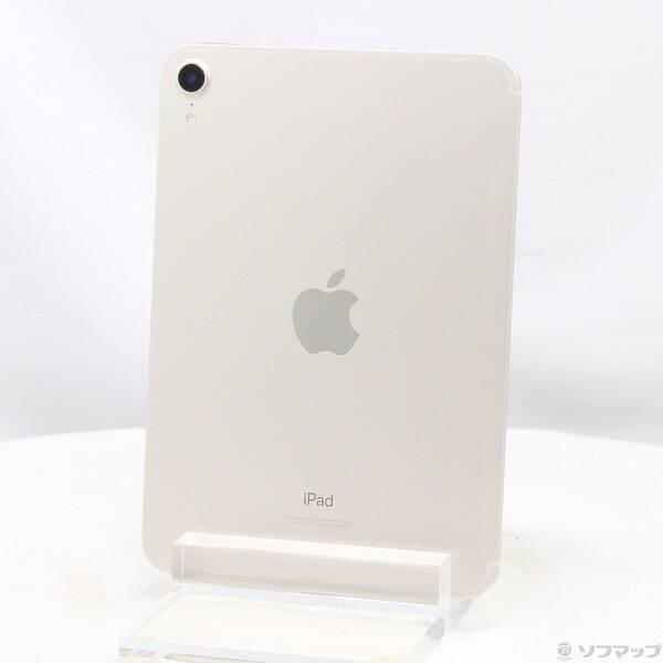 〔中古〕Apple(アップル) iPad mini 第6世代 64GB スターライト MK8C3J／...