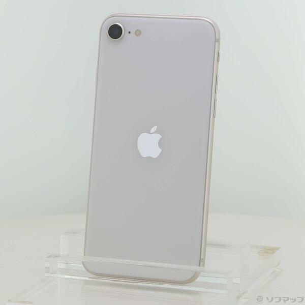 〔中古〕Apple(アップル) iPhone SE 第3世代 64GB スターライト MMYD3J／...