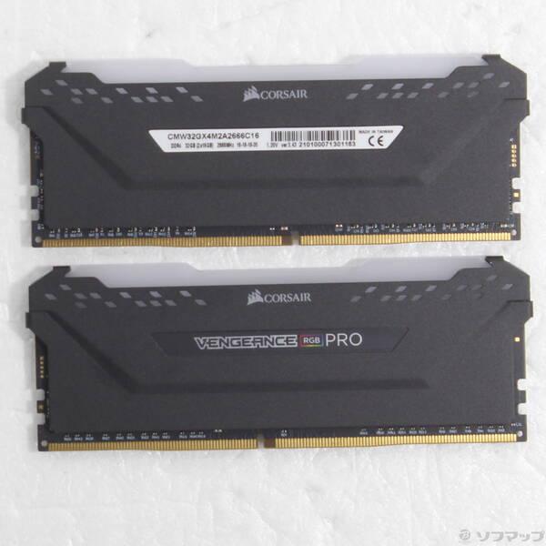 〔中古〕CORSAIR CMW32GX4M2A2666C16〔262-ud〕
