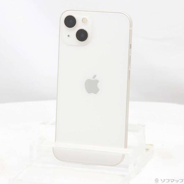 〔中古〕Apple(アップル) iPhone13 128GB スターライト NLND3J／A SIM...