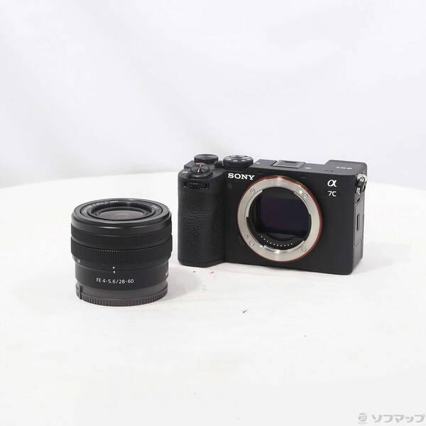 〔中古〕SONY(ソニー) α7C II ズームレンズキット ブラック ILCE-7CM2L〔262...