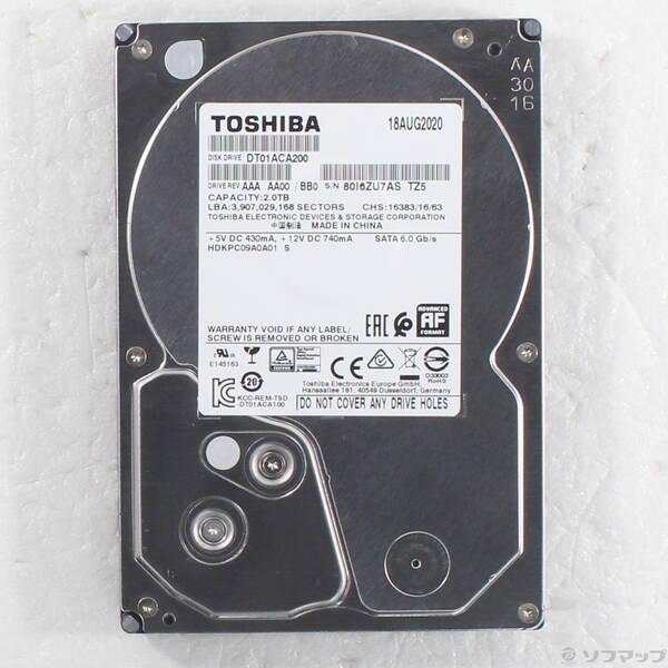 〔中古〕TOSHIBA(東芝) DT01ACA200〔262-ud〕
