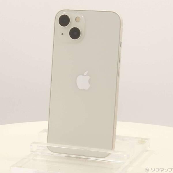 〔中古〕Apple(アップル) iPhone13 128GB スターライト MLND3J／A SIM...