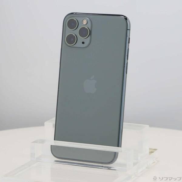 〔中古〕Apple(アップル) iPhone11 Pro 64GB ミッドナイトグリーン MWC62...