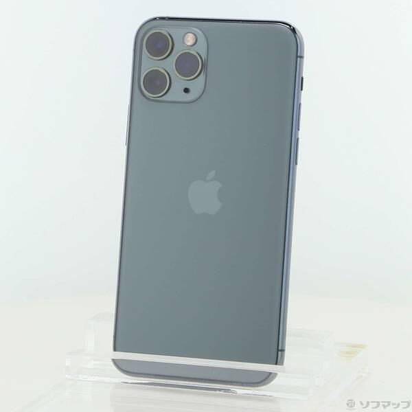 〔中古〕Apple(アップル) iPhone11 Pro 64GB ミッドナイトグリーン MWC62...