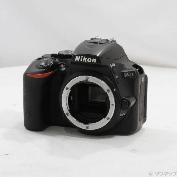 〔中古〕Nikon(ニコン) NIKON D5500 ボディ ブラック〔262-ud〕
