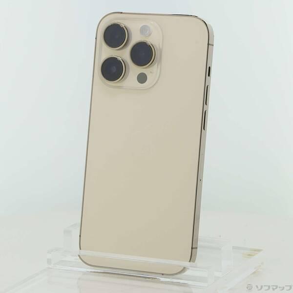 〔中古〕Apple(アップル) iPhone14 Pro 128GB ゴールド MQ073J／A S...
