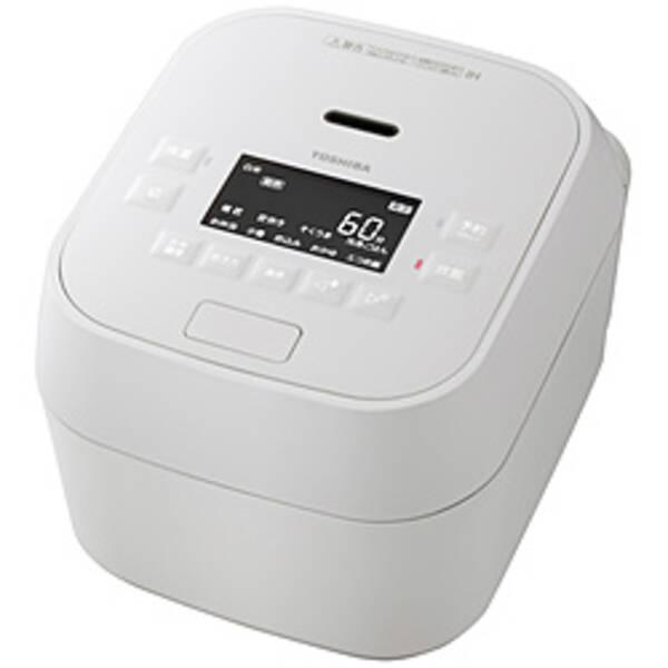 〔中古〕TOSHIBA(東芝) 〔展示品〕 炊飯ジャー 炎匠炊き グランホワイト RC-10MGW(...