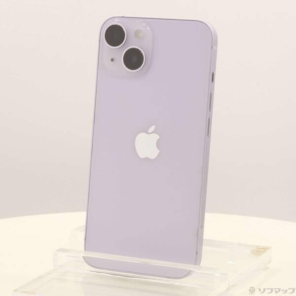 〔中古〕楽天モバイル iPhone14 128GB パープル MPUY3J／A SIMフリー〔305...