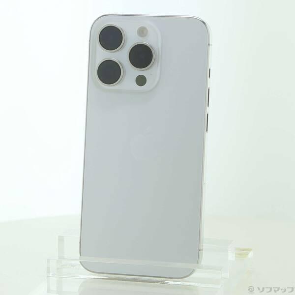 〔中古〕Apple(アップル) iPhone15 Pro 128GB ホワイトチタニウム MTU83...