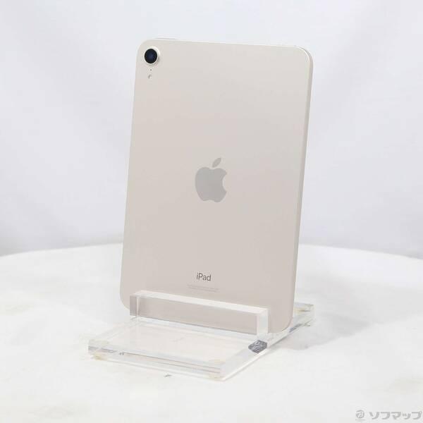 〔中古〕Apple(アップル) iPad mini 第6世代 64GB スターライト MK7P3J／...