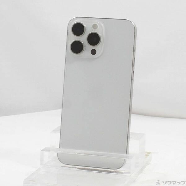 〔中古〕Apple(アップル) iPhone15 Pro Max 256GB ホワイトチタニウム M...