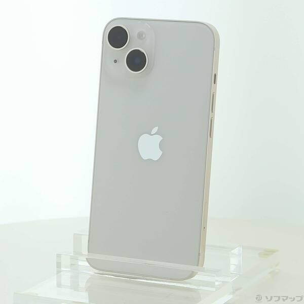 〔中古〕Apple(アップル) iPhone14 128GB スターライト MPUQ3J／A SIM...