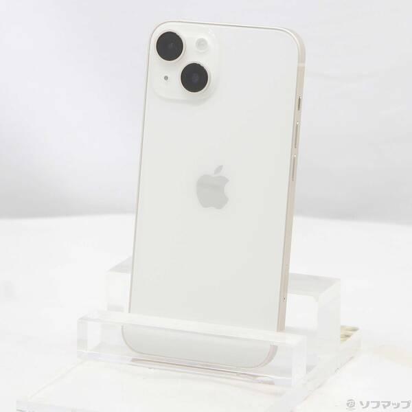 〔中古〕Apple(アップル) iPhone14 128GB スターライト MPUQ3J／A SIM...