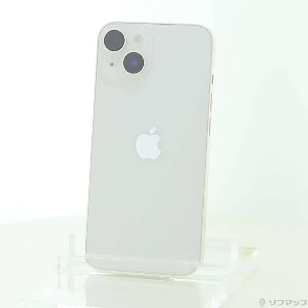 〔中古〕Apple(アップル) iPhone14 128GB スターライト MPUQ3J／A SIM...