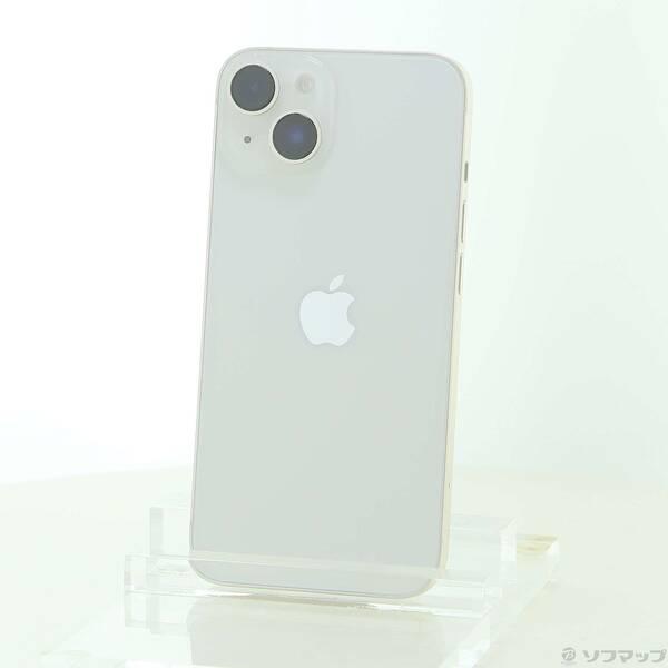 〔中古〕Apple(アップル) iPhone14 128GB スターライト MPUQ3J／A SIM...