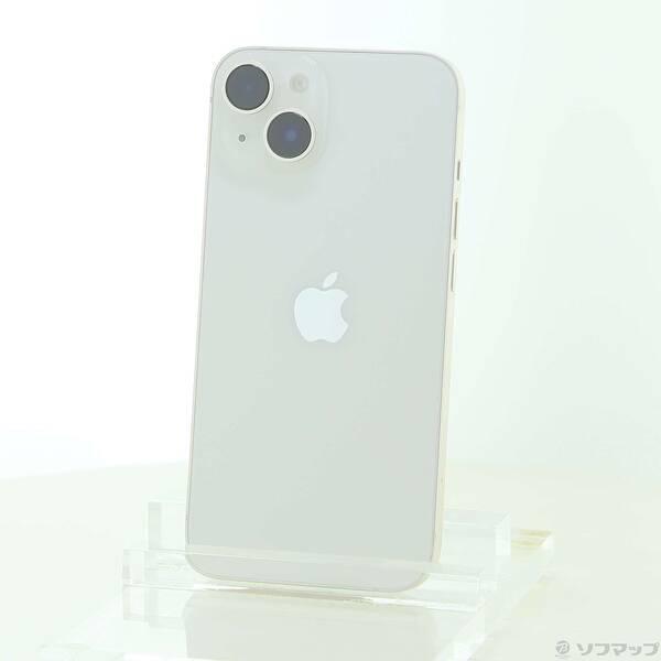 〔中古〕Apple(アップル) iPhone14 128GB スターライト MPUQ3J／A SIM...