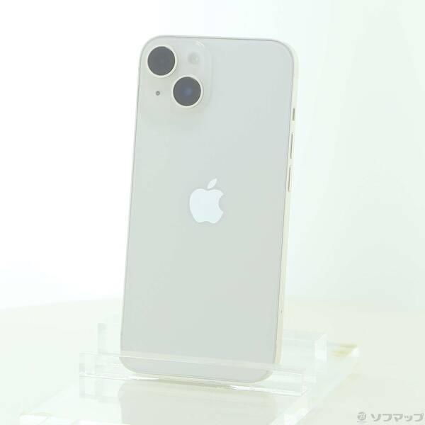 〔中古〕Apple(アップル) iPhone14 128GB スターライト MPUQ3J／A SIM...