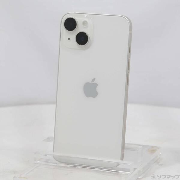 〔中古〕Apple(アップル) iPhone14 128GB スターライト MPUQ3J／A SIM...